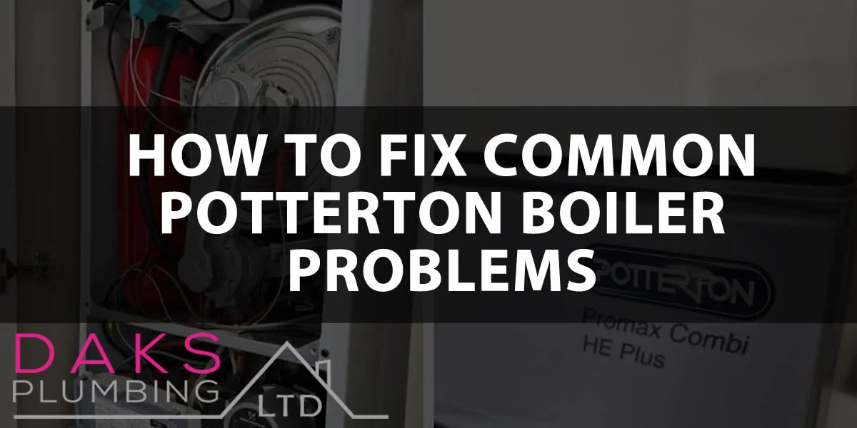 Potterton boiler faults diagnosis and repair in Kent by DAKS Plumbing
