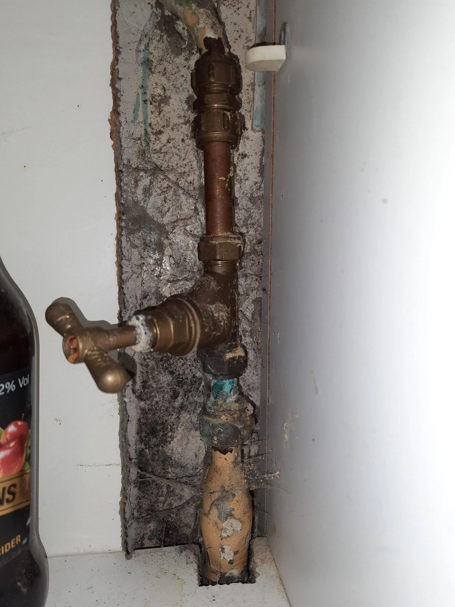 Surestop stopcock installation in Kent by DAKS Plumbing